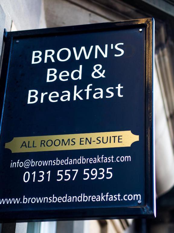 Browns Bed And Breakfast Единбург Екстериор снимка